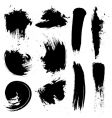 Brush strokes vector image