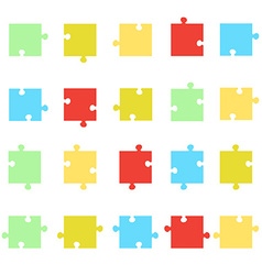 Puzzle for kid vector image