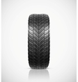 Isolated tire vector image
