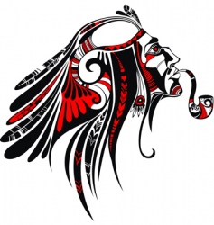 Indian vector image
