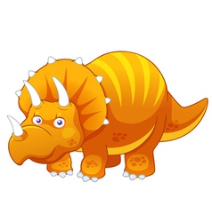 Triceratops vector image