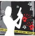 Crime vector image