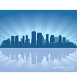 New Orleans Louisiana skylin vector image