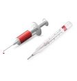 Syringe vector image
