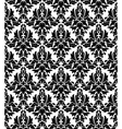 Seamless background in retro damask style vector image