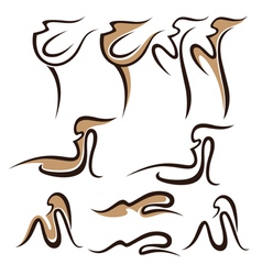 Simple beauty vector image