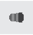 Camera lens icon Camera lens icon vector image