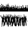 Crowd scenes vector image