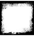 Grunge border vector image