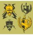 Military Emblem - Set vector image