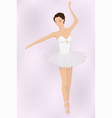 Ballet dancer vector image