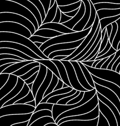 Abstract ornament with waves and white dots Abstract ornament with waves and white dots vector image