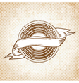 Retro Vinyl Label vector image