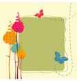 Design greeting card vector image