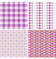 Color patterns vector image