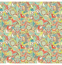 Seamless wallpaper background vector image