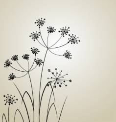 Flower vector image