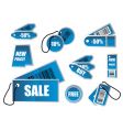 Shopping marks vector image