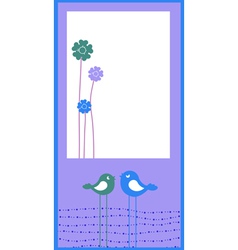 Design greeting card vector image