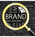 Brand vector image