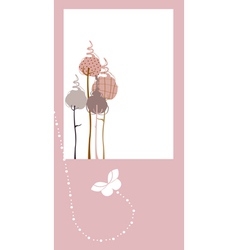 Design greeting card vector image