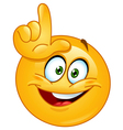 Loser emoticon vector image