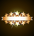 Shiny ribbon vector image