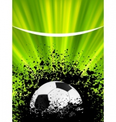 Football vector image
