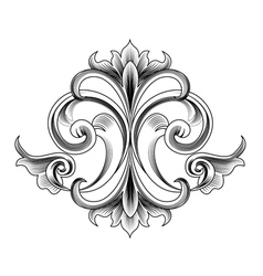 Victorian style decoration vector image