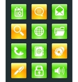Web buttons vector image