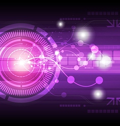 Abstract technology background vector image