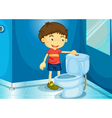 Bathroom vector image