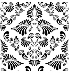 Floral background vector image