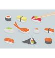 Sushi vector image
