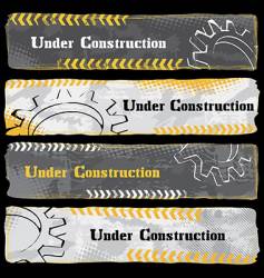 Under construction vector image