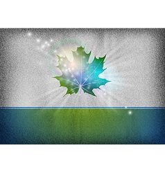 Background autumn grey blue green vector image