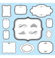 Frame set vector image