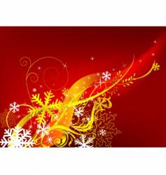 Christmas background vector image