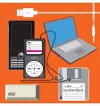 Technology vector image