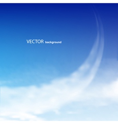 Blue sky vector image