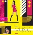 Modern music vector image