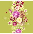 Vintage romantic background vector image