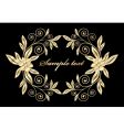 Elegant frame vector image
