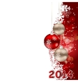 2014 beauty Christmas and New Year background vector image
