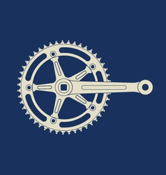 Chainring Chainring vector image