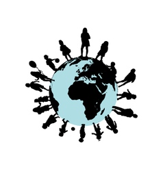 Children world vector image
