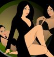 Woman vector image