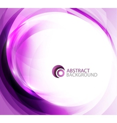 Violet energy background vector image