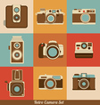 Retro Cameras vector image
