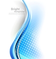 Abstract blue background vector image